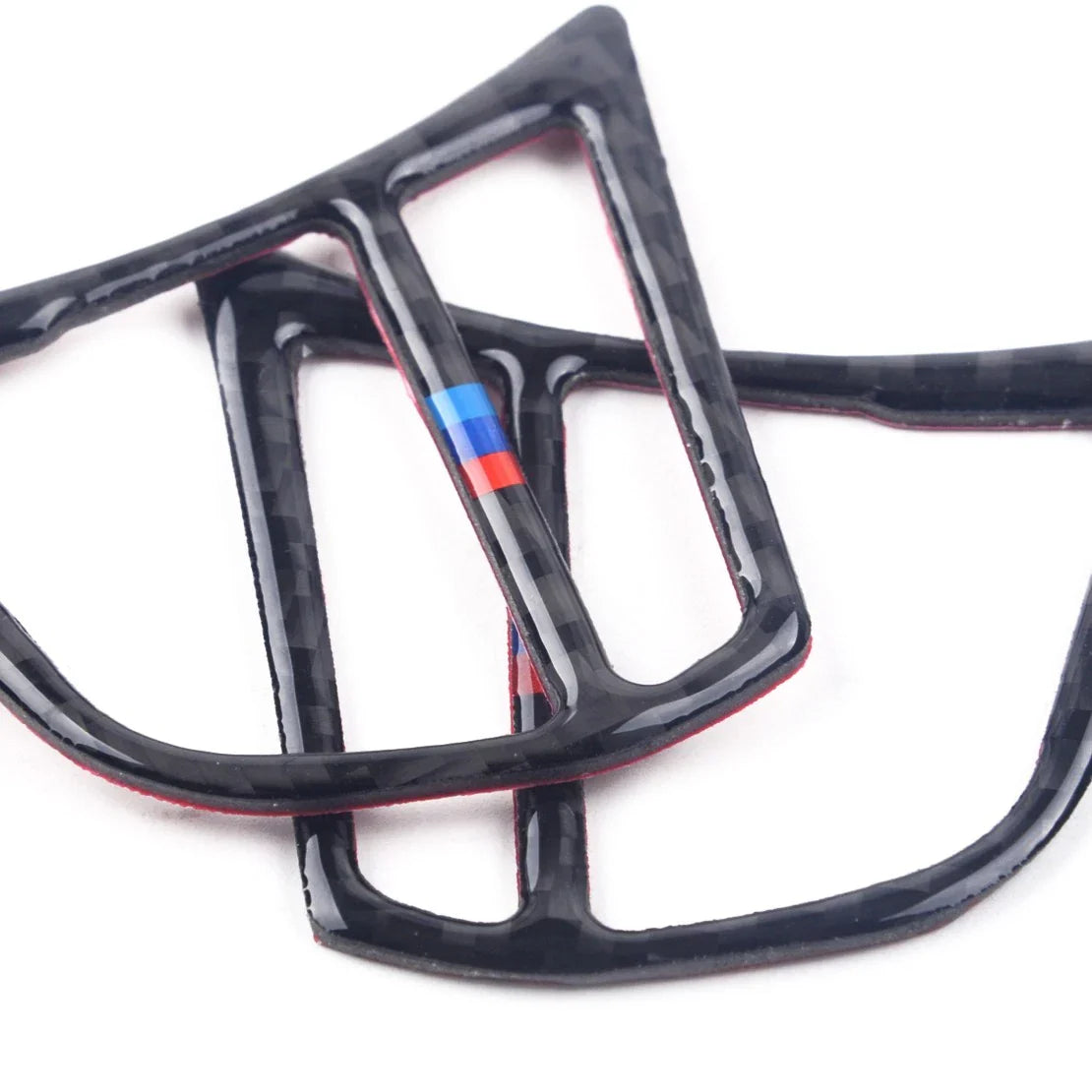 2 x Steering Wheel Frame Trim for BMW 1 3 4 Series F20 F21 F30 F32 F34