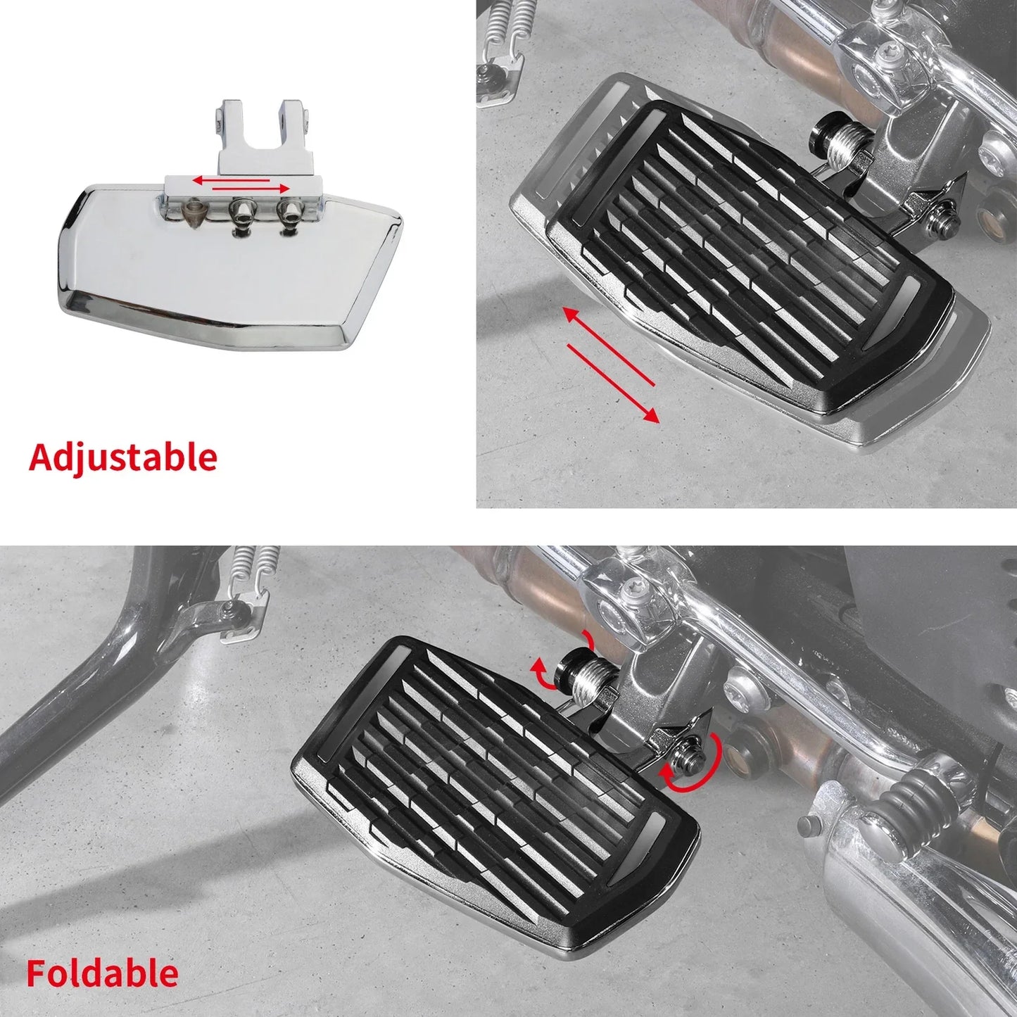 Driver Footboards & Passenger Footpegs for BMW R18 B Transcontinental (21-24)