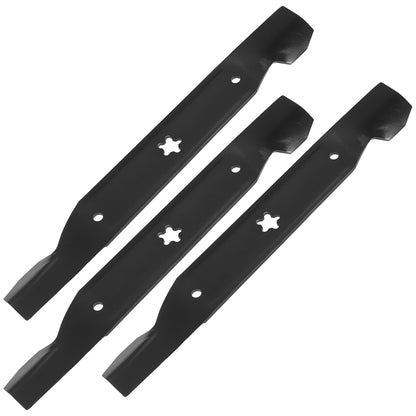 50 Inch Deck Notched High Lift Blade 5 Point Star for Husqvarna Poulan (17") (2005–2015)