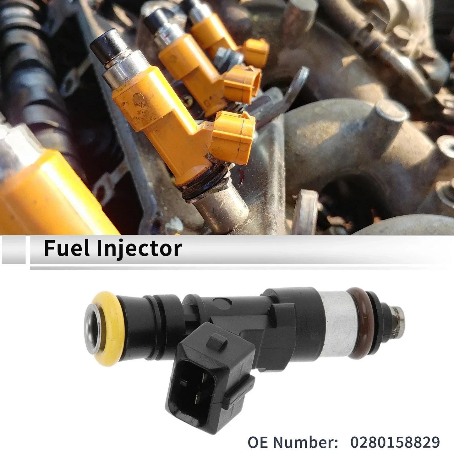 Fuel Injector for Honda Civic 2.0 (2014-2018) - 1 x Engine Fuel Nozzle
