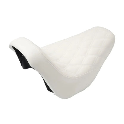 Driver Seat Cushion for Harley Heritage Softail FLSTC (2006-2017) White