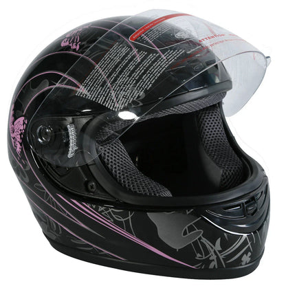 Full Face Helmet DOT Flip Up for Motorcycle Size S M L XL