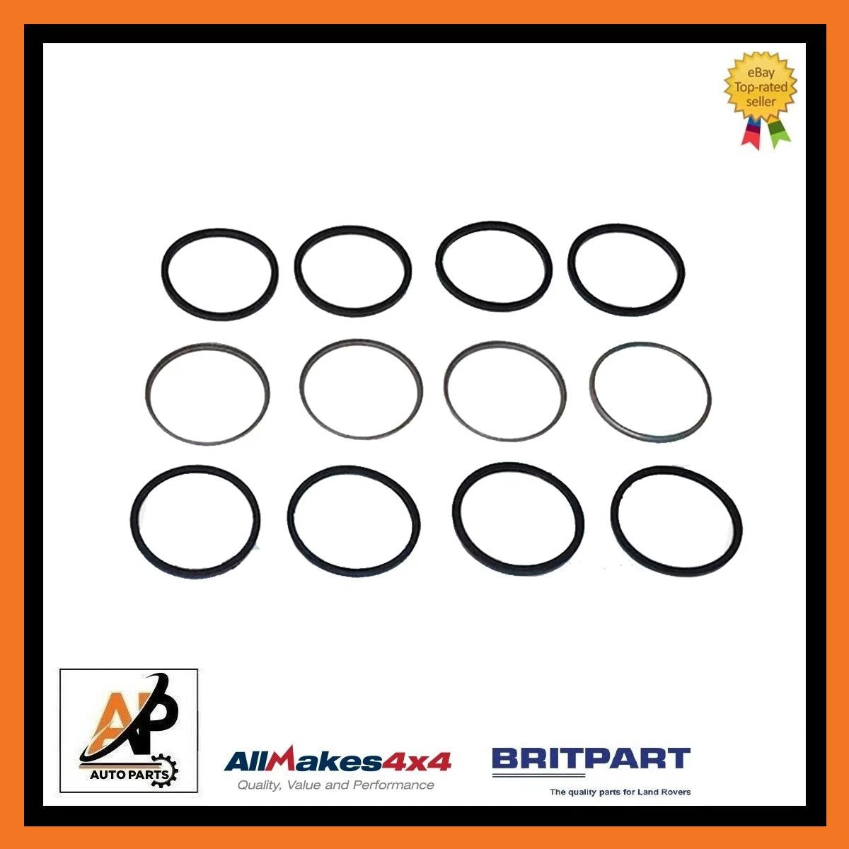Brake Caliper Seal Kit Rear for Land Rover Defender 90 110 130 (1990–2016)