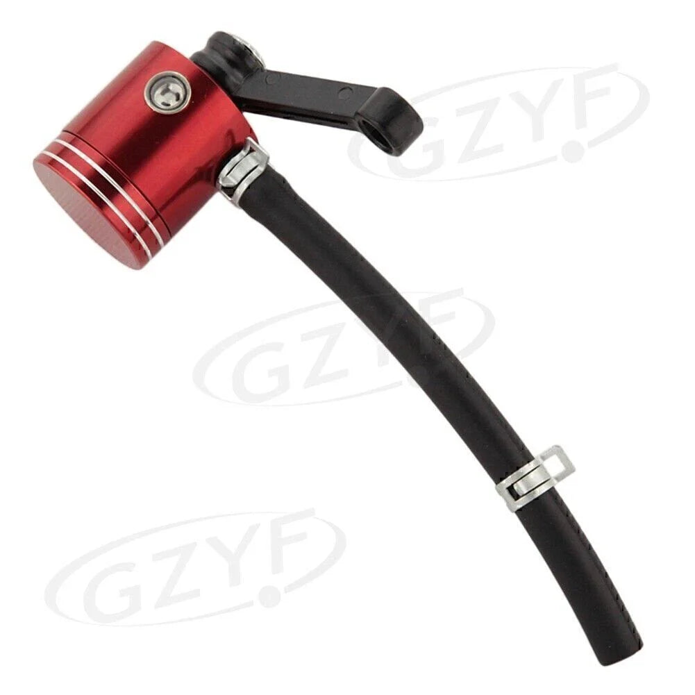 Universal Master Cylinder Fluid Reservoir for Brake Clutch Tank - Red