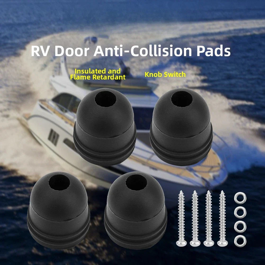 Door Bumper Pad / Threaded Fastening / for RV Sliding Doors