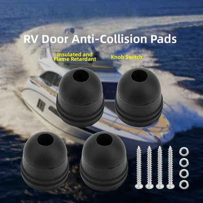 Door Bumper Pad / Threaded Fastening / for RV Sliding Doors