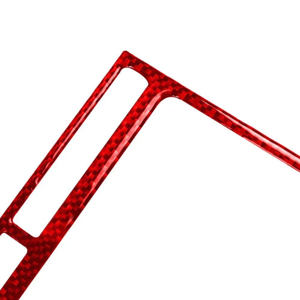 GPS Navigation Panel Cover Trim for Nissan GTR R35 (2008-2016) Red