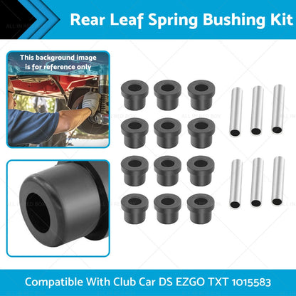Rear Leaf Spring Bushing Kit for Club Car DS, EZGO TXT
