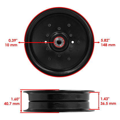 Deck Pulley Replacement for Simplicity Courier 42 44 48 52 Inch (2010–2018)