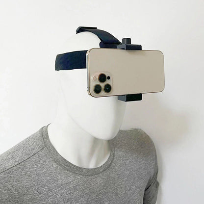 Universal Head Band Strap Phone Mount for Mobile Video Recording