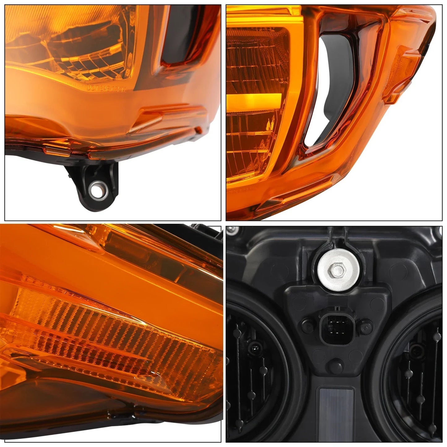 LED Headlight Hi/Lo Beam Signals Light for Harley CVO Road Glide (2023-2025)