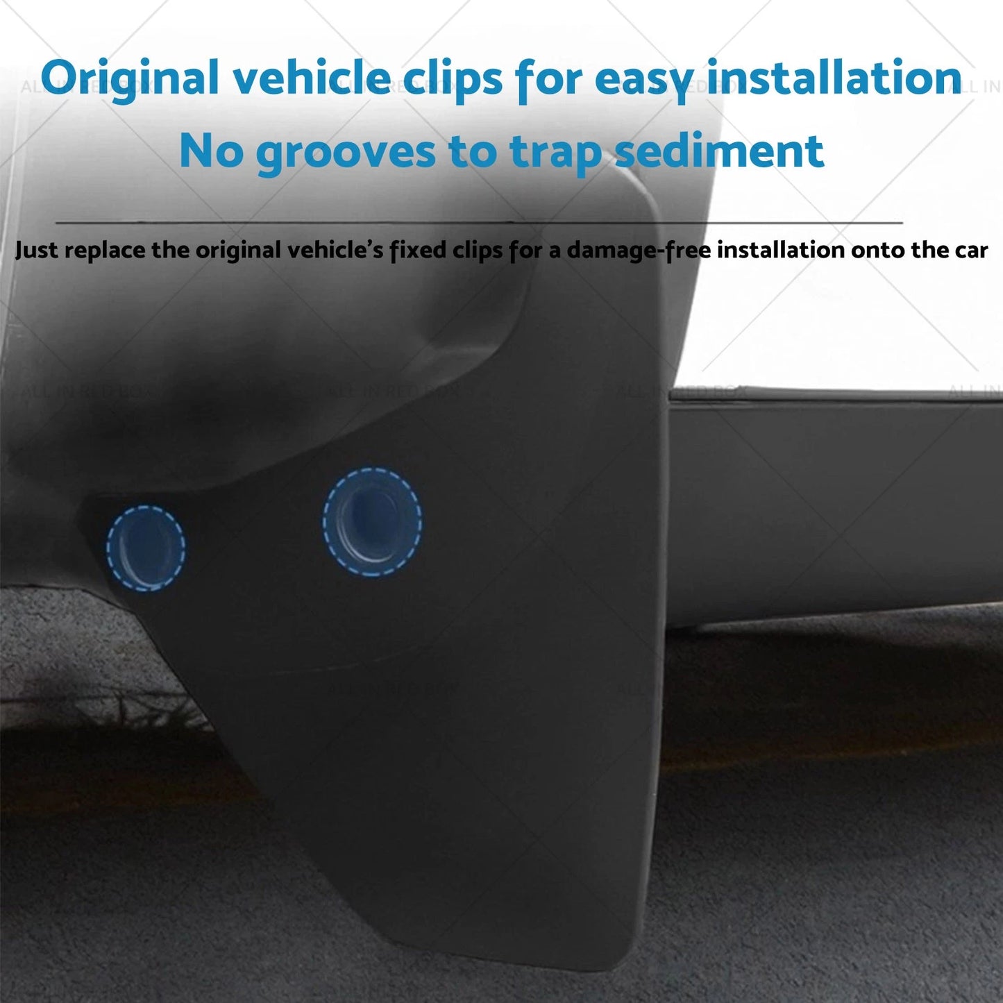 Mud Flaps Splash Guards for Tesla Model 3 (2023-2025)