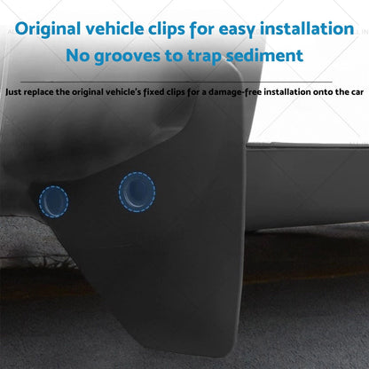 Mud Flaps Splash Guards for Tesla Model 3 (2023-2025)