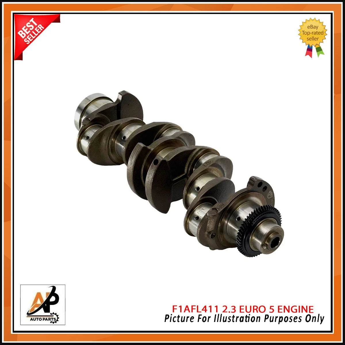 Crankshaft Replacement for Mitsubishi Fuso Canter Daily 2.3 Diesel (2010–)