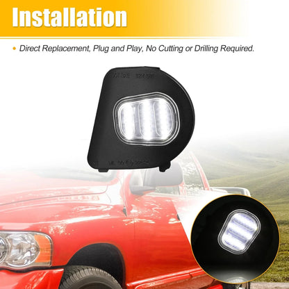 Turn Signal Light for Dodge 1500 2500 3500 4500 5500 (2010-2023) - 2 pcs