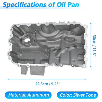 Aluminum Engine Oil Pan Sump Gasket for BMW 320i (2013-2018)