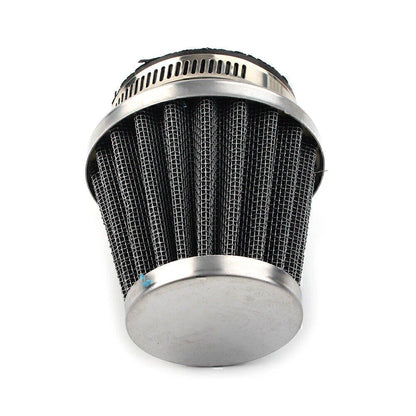 50mm Chrome Air Filter for Honda Yamaha Suzuki Motorcycle ATV Dirt Bike