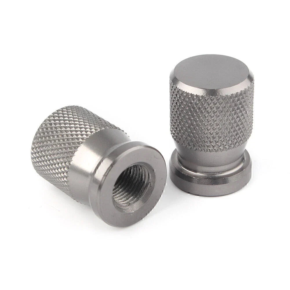 Universal Aluminum Tire Valve Caps for Car, Truck, Motorcycle