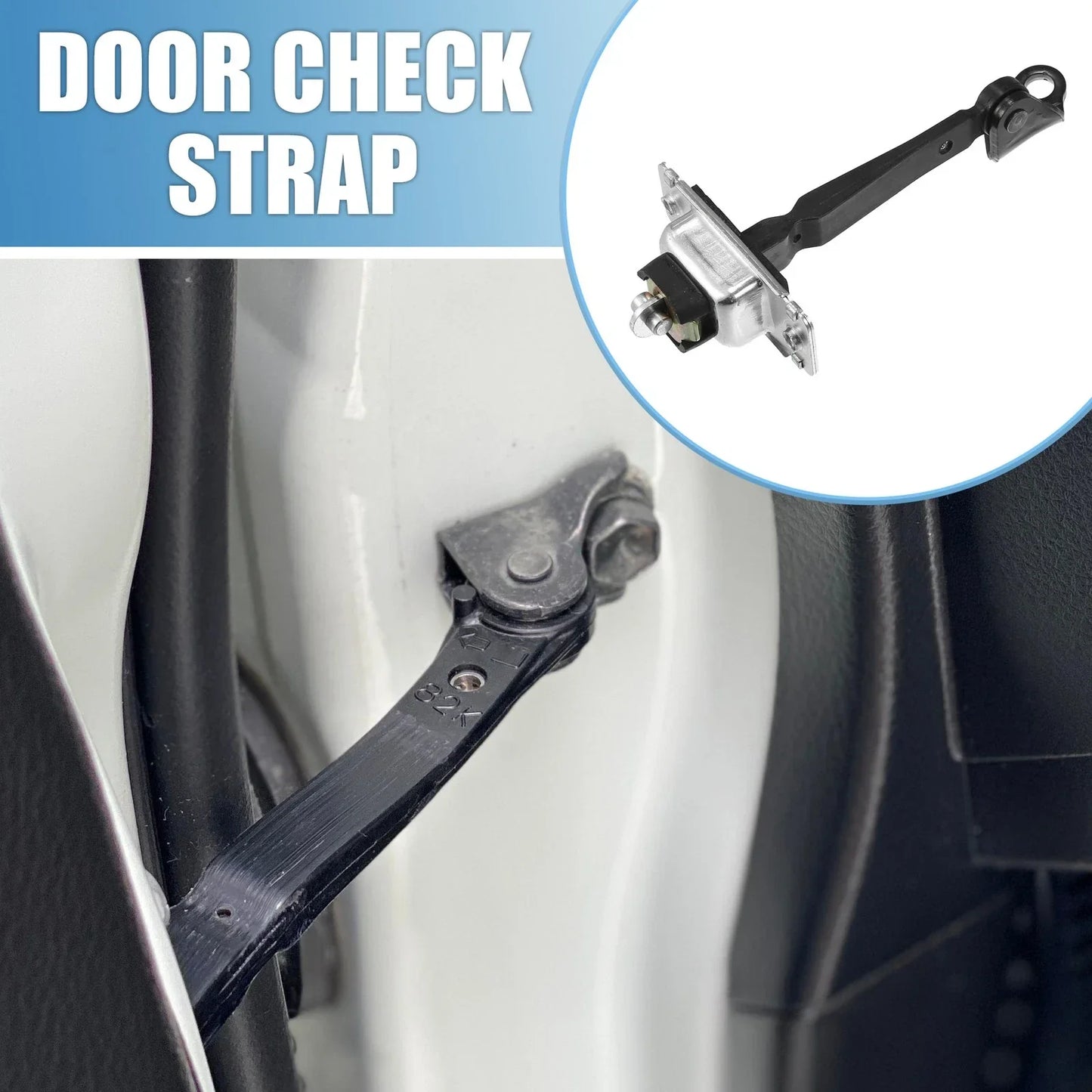 Front Left Driver Side Door Check Stop Strap for Honda Odyssey (1999-2004)