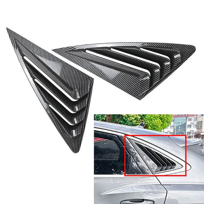 Rear Window Louvers Cover for Audi Q3 F3 Sportback (2019-2024)