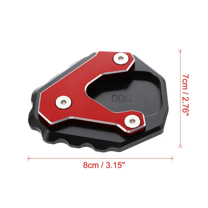 Kickstand Extension Side Stand Support Plate Red for Honda CB500X (2013-2023)