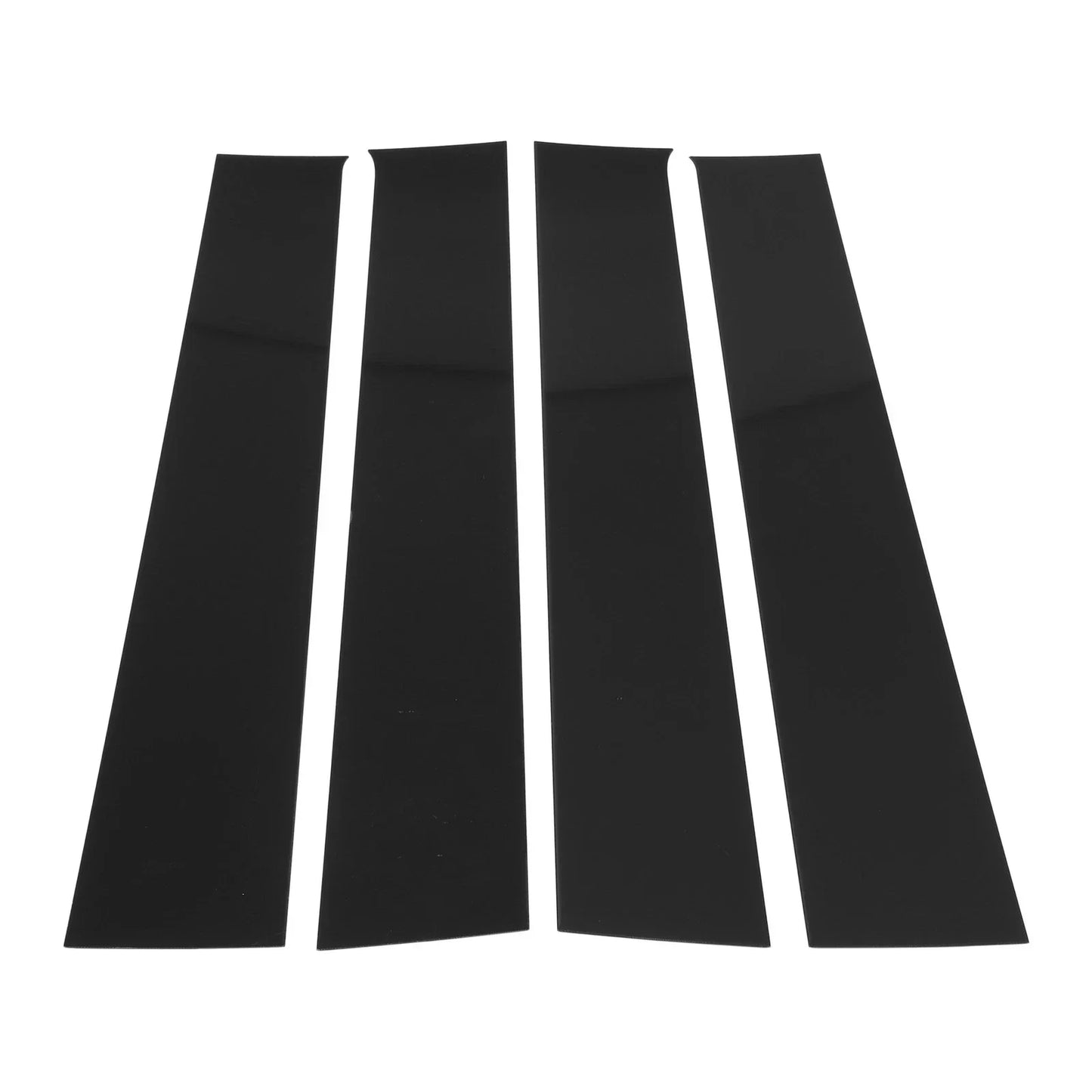 4 x Pillar Window Trim for Dodge Ram (2009-2018) - Black Finish