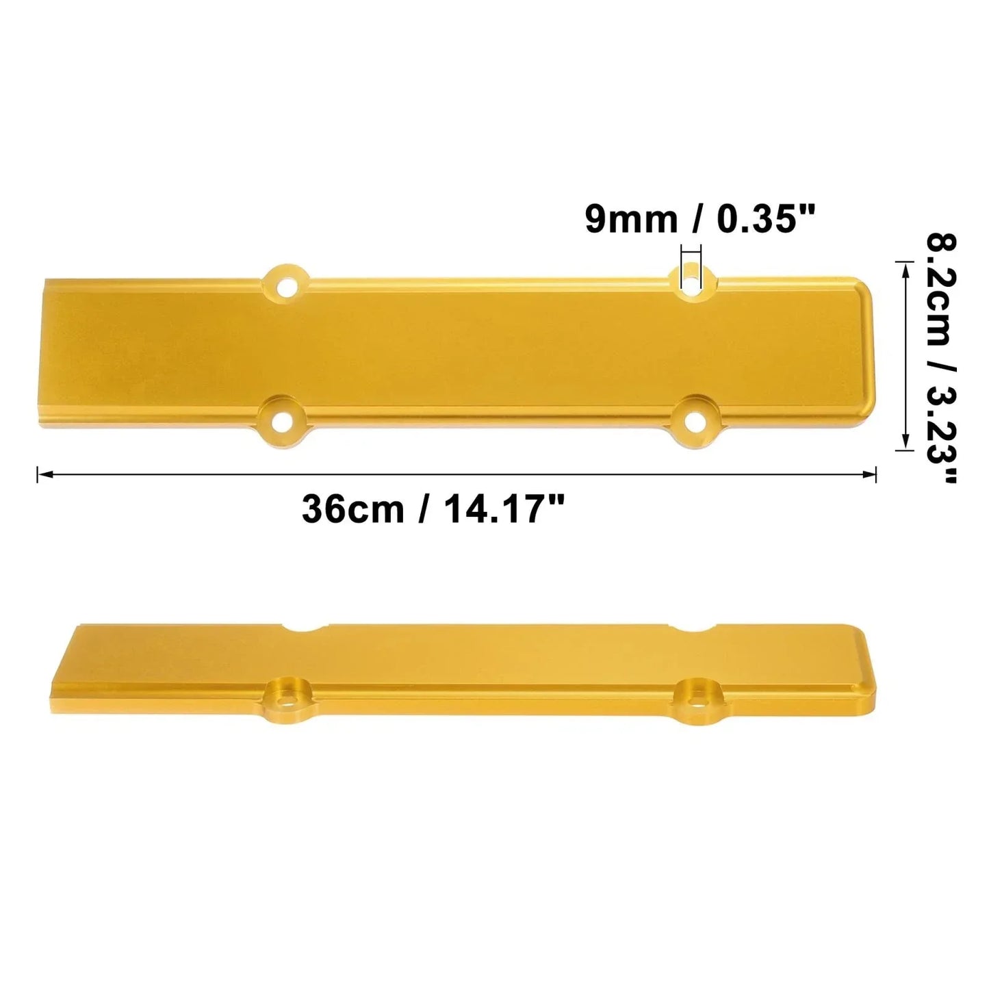 Gold Tone Engine Valve Spark Plug Cover for Honda Civic B16 B18 VTEC (1996-2000)
