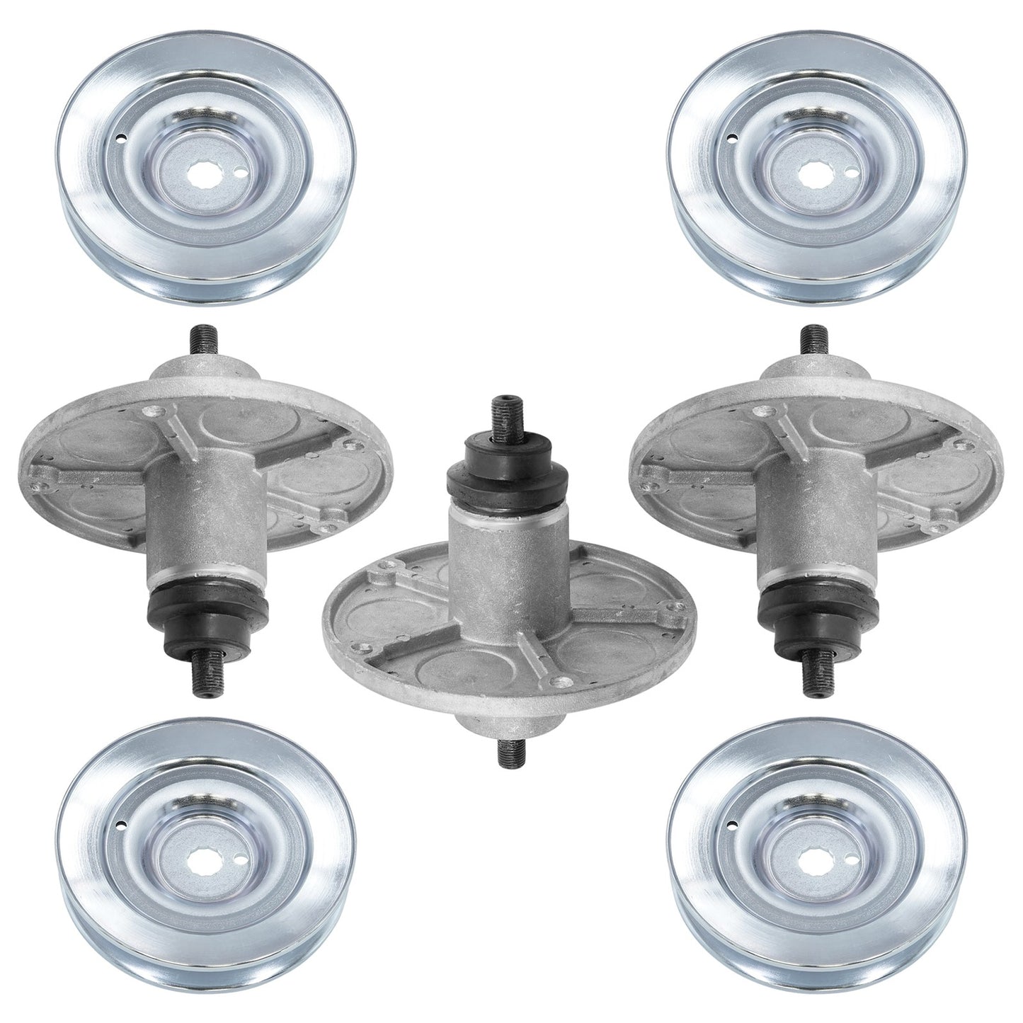 Deck Spindle Assembly with Pulley for Murray Beal ELB175460 (2017–2021)