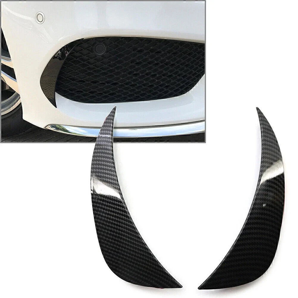 Front Bumper Air Vent Outlet Cover Trim for Benz W205 C-Class (2015-2018)