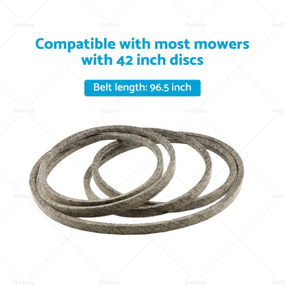 42" Deck Belt for Rover MTD Cub Cadet Ride on Mower