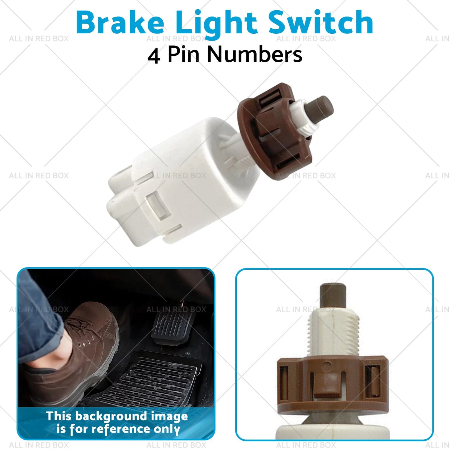 Brake Light Switch for Toyota 4Runner, RAV4, Lexus ES350 (2003-2023)