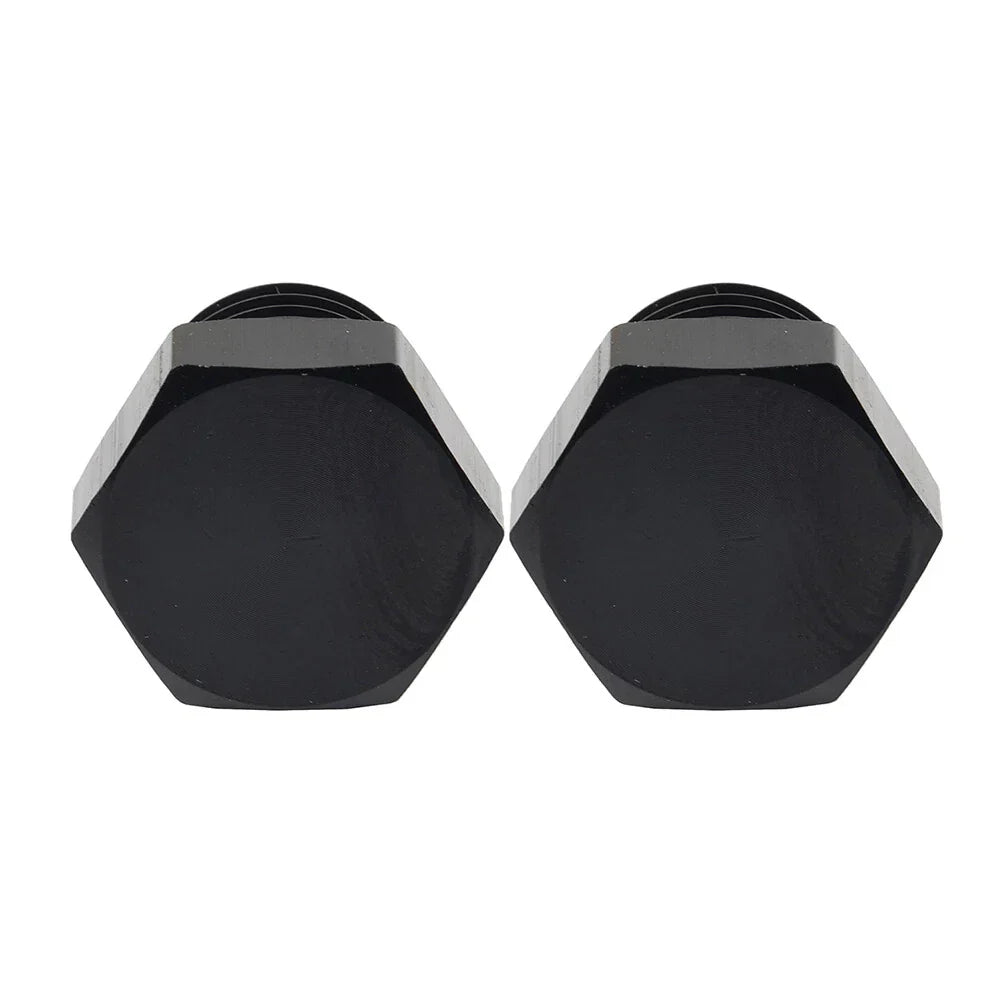 Aluminum 6AN Block Off Cap ORB Plug Male Fitting Adapters