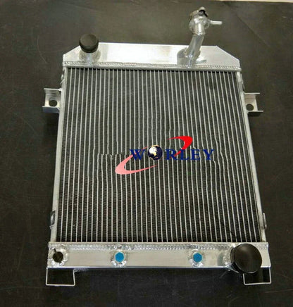Aluminum Radiator & Fan for Jaguar Mark 2 MK2 Daimler 2.5 V8 (1962-1967)