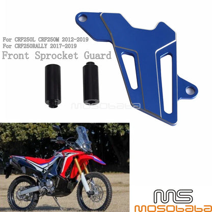 Dirt Bike Front Sprocket Guard for Honda CRF250M CRF250L CRF250Rally (17-19)