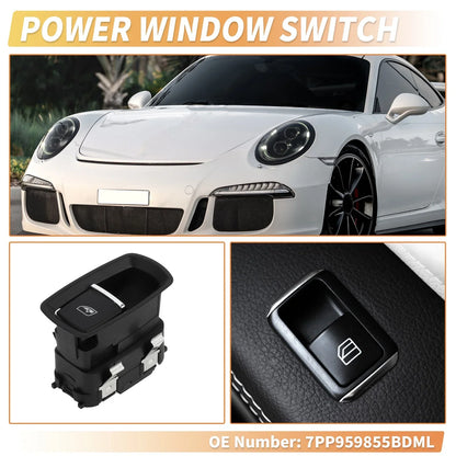 Passenger Side Power Window Switch for Porsche 718 Boxster 911 (2017-2023)