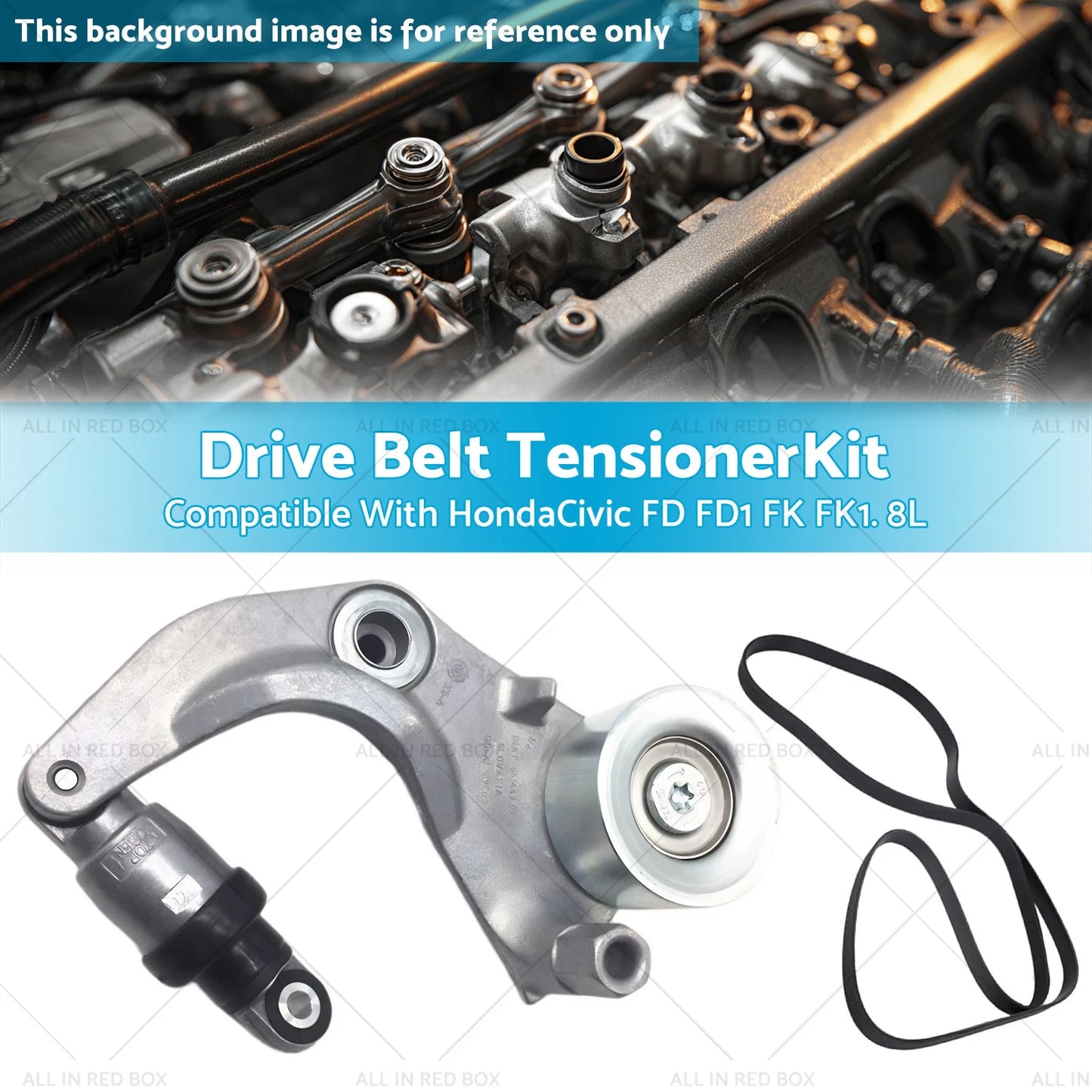 Drive Belt Tensioner for Honda Civic FD FK 06-12 (1.8L 4cyl)