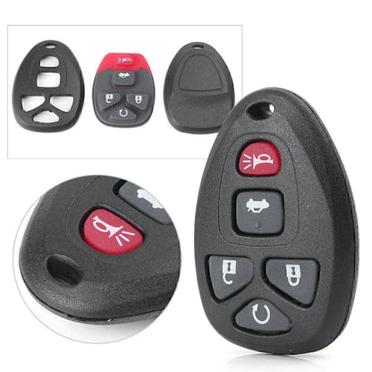 5-Button Key Fob Shell Cover for Buick Lucerne (2006-2012)