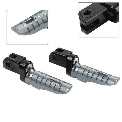 Front Footrests Pegs for Daytona 660, Speed Triple 1200 RR (2021-2024)