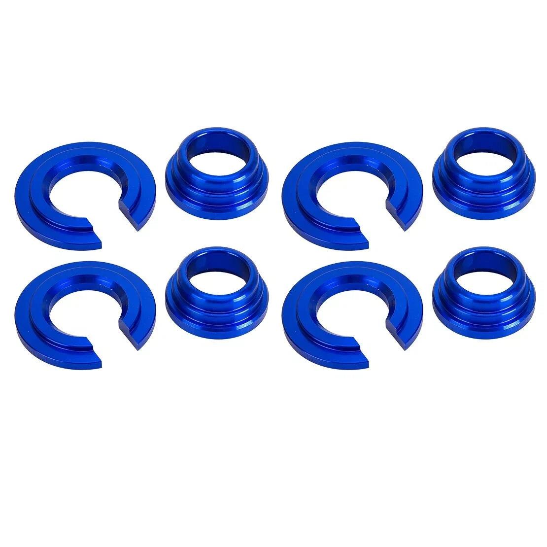 Blue Aluminum Rear Sub Frame Bushing Collars Set for Nissan Maxima 300ZX
