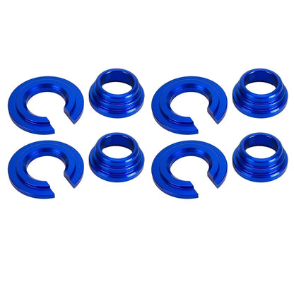 Blue Aluminum Rear Sub Frame Bushing Collars Set for Nissan Maxima 300ZX