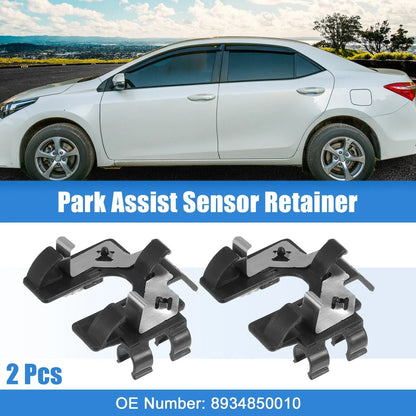 2 x Parking Sensor Retainers for Lexus LS 430 (2001-2006) Black