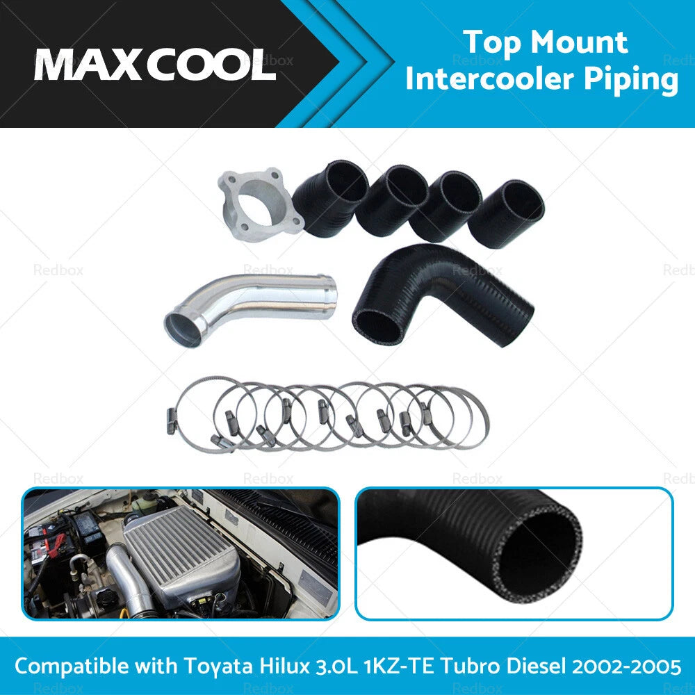 Intercooler Piping for Toyota Hilux 3.0L 1KZ-TE Turbo Diesel (2002-2005)