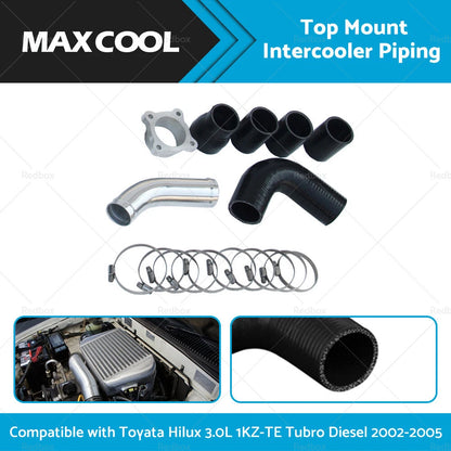 Intercooler Piping for Toyota Hilux 3.0L 1KZ-TE Turbo Diesel (2002-2005)