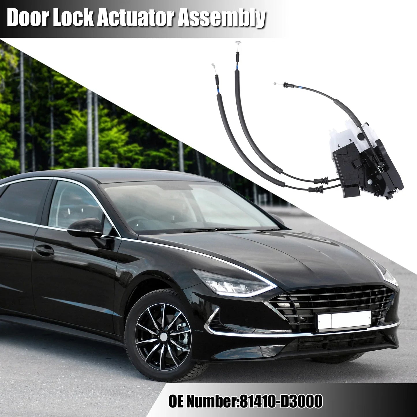 Rear Left Door Latch Lock Actuator for Hyundai Tucson (2016-2019)