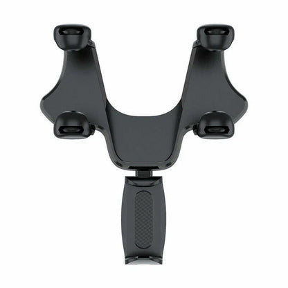360�� Car Rearview Mirror Phone Holder for iPhone 13, GPS, Adjustable