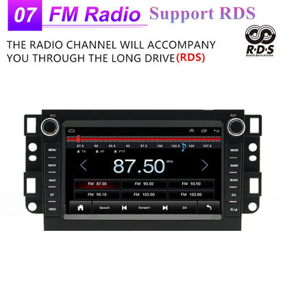 7'' Carplay Stereo Radio GPS for Chevrolet Captiva (2007-2018)