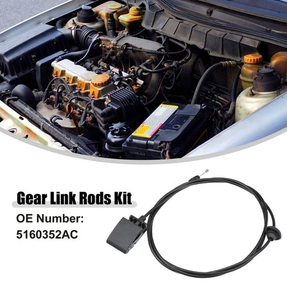 Hood Latch Release Cable for Dodge Ram 2009-2010 (2009-2010)