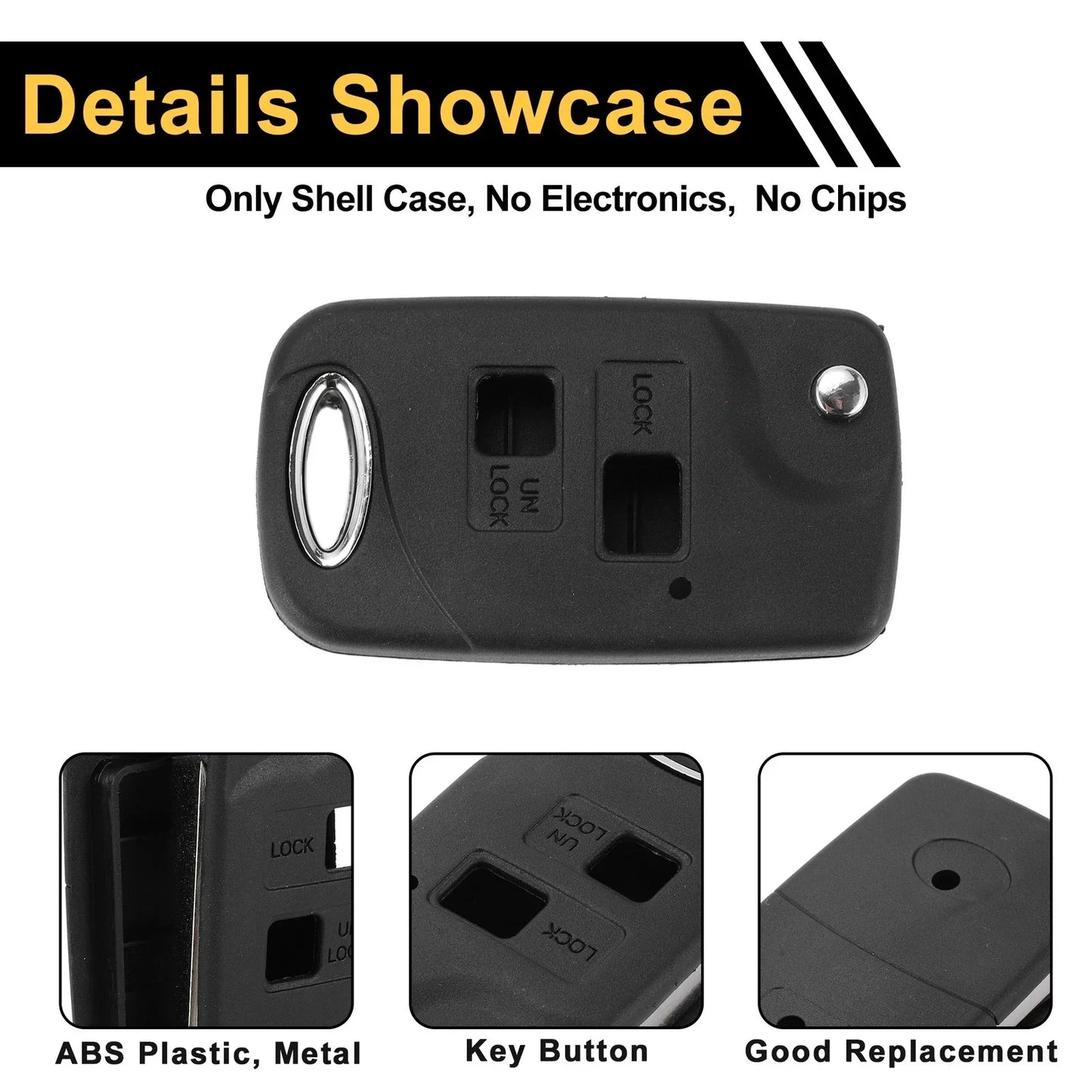 Key Fob Shell Case for Lexus RX300 (2000)
