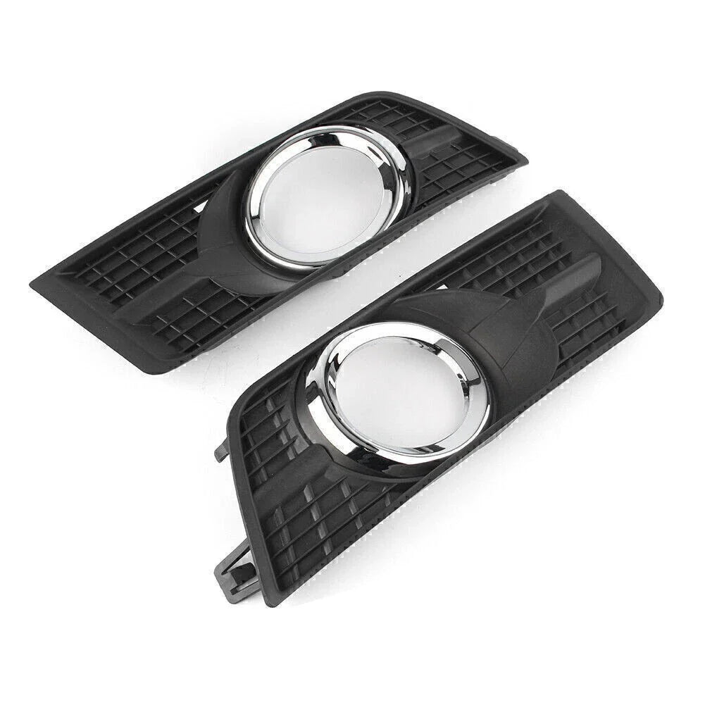 Front Fog Light Lamp Covers for 2010-2016 Cadillac SRX Black