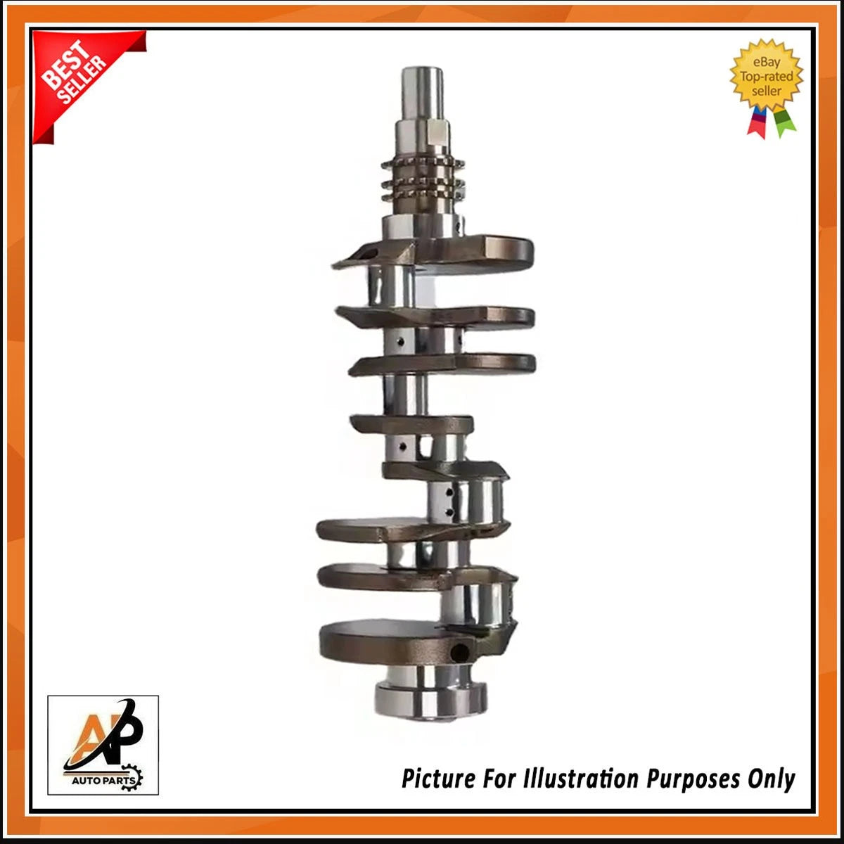 Forged Crankshaft Heavy Duty Replacement for Land Rover Range Rover (2014–2017)
